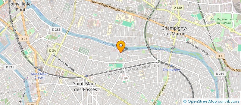 localisation de l'entreprise MADAME LUCIE DEMARIA  SAINT-MAUR-DES-FOSSES