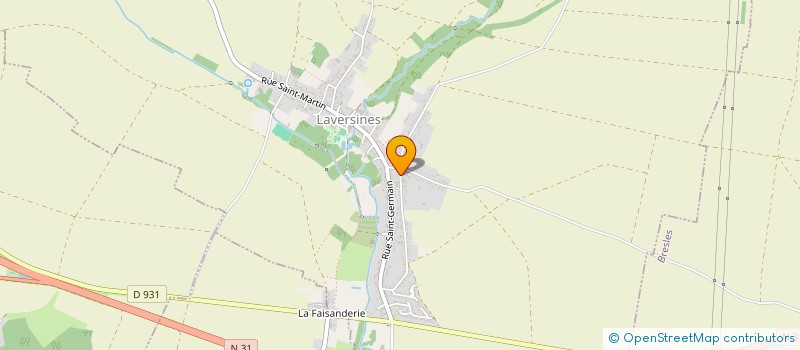 localisation de l'entreprise MADAME LUCIE DEMAZURE  LAVERSINES