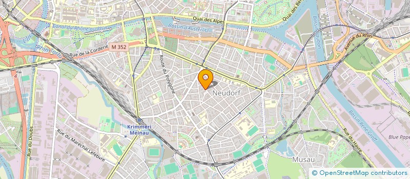 localisation de l'entreprise MADAME LUCIE DEROIN à STRASBOURG