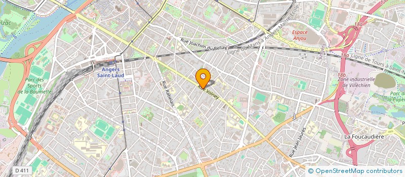 localisation de l'entreprise MADAME LUCIE DEROUET à ANGERS
