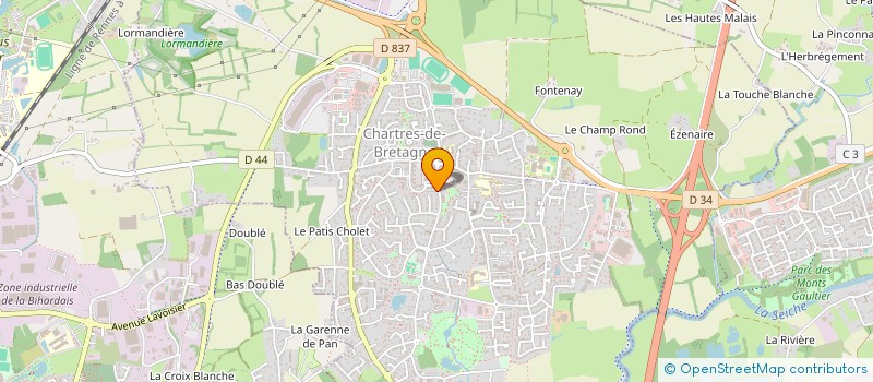 localisation de l'entreprise MADAME LUCIE DESERT  CHARTRES-DE-BRETAGNE