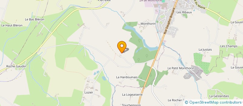 localisation de l'entreprise MADAME LUCIE DESHAYES à LOUVIGNE-DU-DESERT