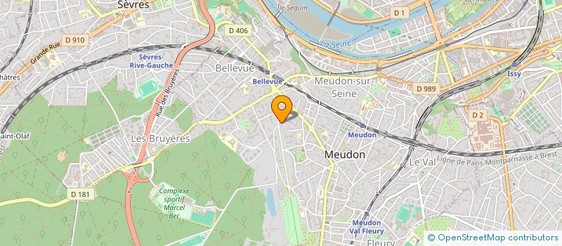 localisation de l'entreprise MADAME LUCIE DESNOST à MEUDON