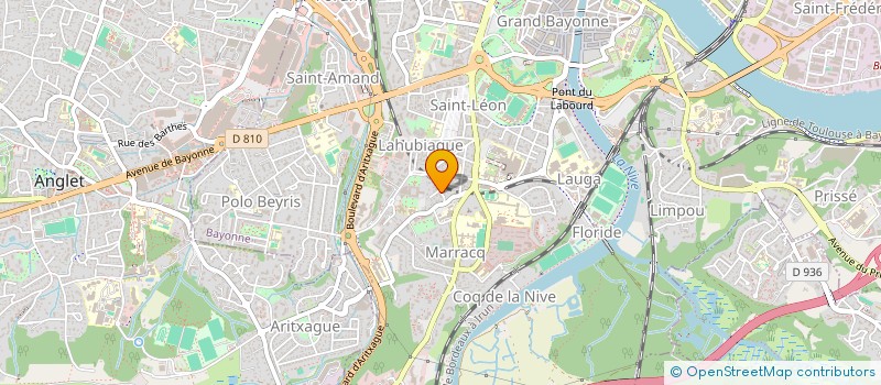 localisation de l'entreprise MADAME LUCIE DEVALLON à BAYONNE