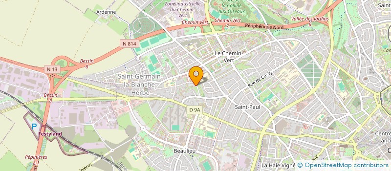 localisation de l'entreprise MADAME LUCIE DEWEULF à CAEN