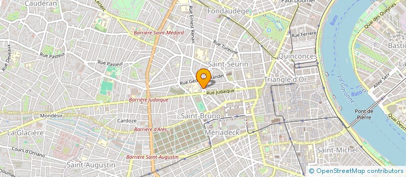 localisation de l'entreprise MADAME LUCIE DI MERCURIO  BORDEAUX