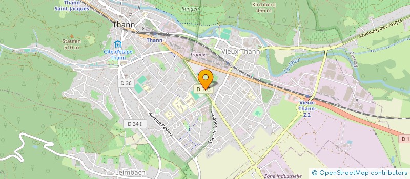 localisation de l'entreprise MADAME LUCIE DIAS  VIEUX-THANN