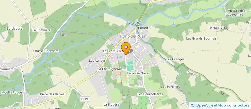 localisation de l'entreprise MADAME LUCIE DIGUET  PONT-DE-RUAN