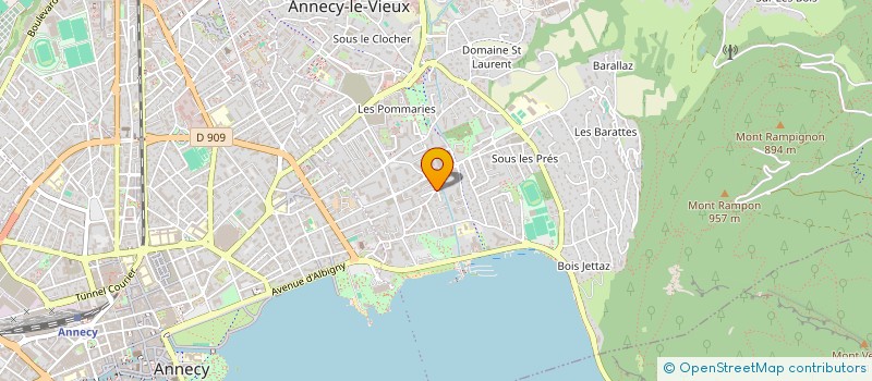 localisation de l'entreprise MADAME LUCIE DOKIC à ANNECY