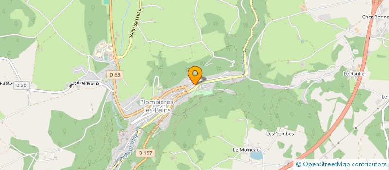 localisation de l'entreprise MADAME LUCIE DOS SANTOS  LE VAL-D'AJOL