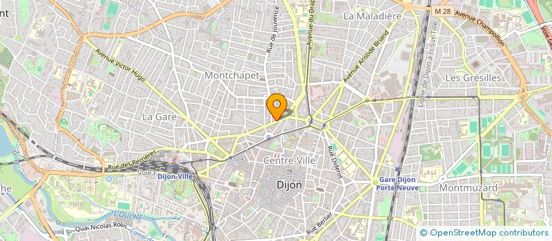 localisation de l'entreprise MADAME LUCIE DRAZEK à DIJON