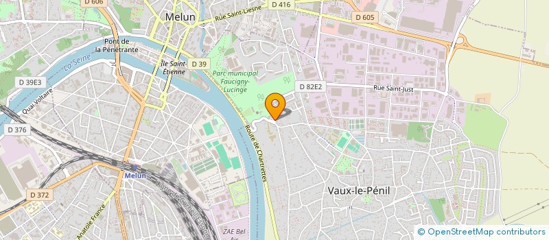 localisation de l'entreprise MADAME LUCIE DU PLESSIS D'ARGENTRE à VAUX-LE-PENIL