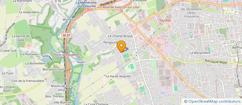 localisation de l'entreprise MADAME LUCIE DUARTE FILIPE à SAINT-CYR-SUR-LOIRE