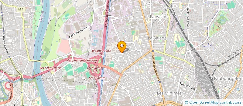 localisation de l'entreprise MADAME LUCIE DUBOC  BRUGUIERES