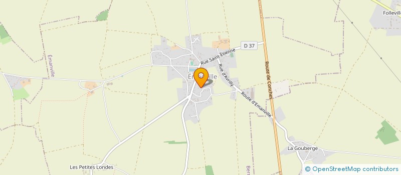 localisation de l'entreprise MADAME LUCIE DUBOIS  EMANVILLE