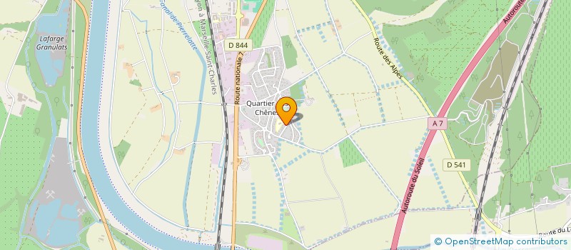 localisation de l'entreprise MADAME LUCIE DUBOIS  DONZERE