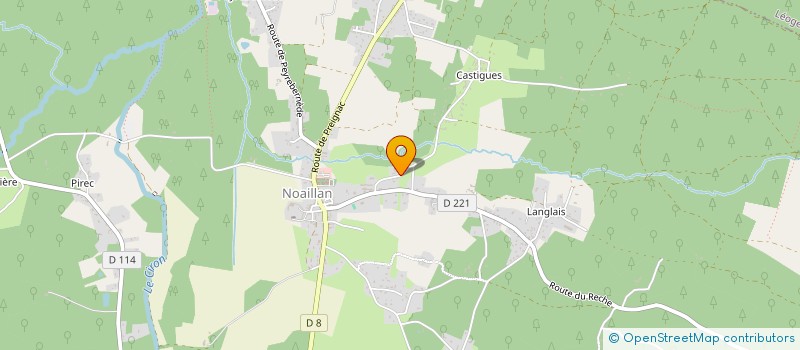 localisation de l'entreprise MADAME LUCIE DUCOS  NOAILLAN