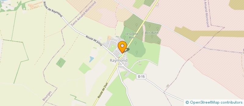 localisation de l'entreprise MADAME LUCIE DUFOUR  RAYMOND