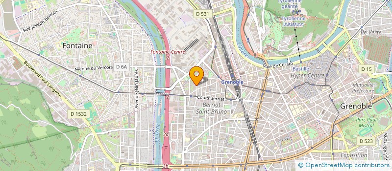 localisation de l'entreprise MADAME LUCIE DUMAS à GRENOBLE