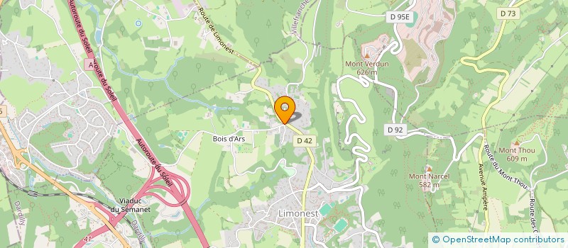 localisation de l'entreprise MADAME LUCIE DUPUIS  LIMONEST