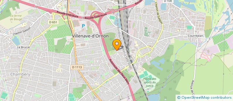 localisation de l'entreprise MADAME LUCIE DUPUY  VILLENAVE-D'ORNON