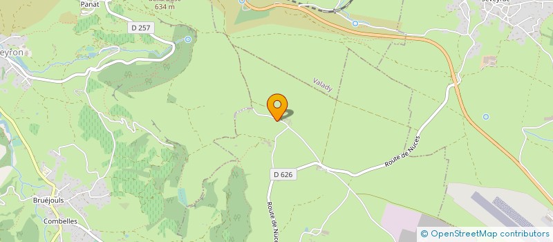 localisation de l'entreprise MADAME LUCIE DURAND  DRUELLE BALSAC