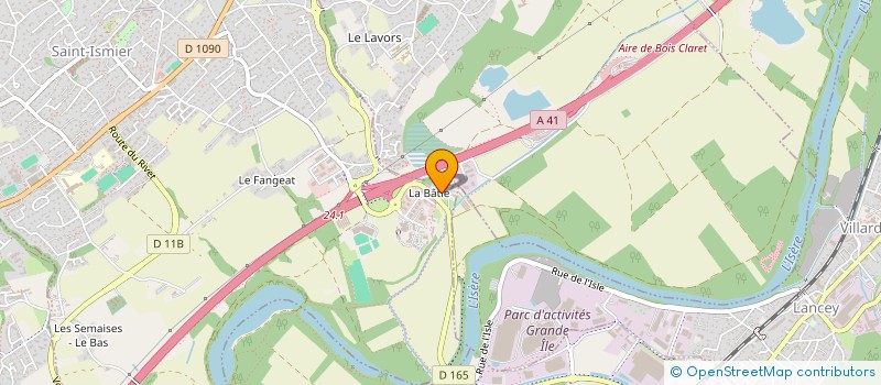 localisation de l'entreprise MADAME LUCIE DURAND  BIVIERS