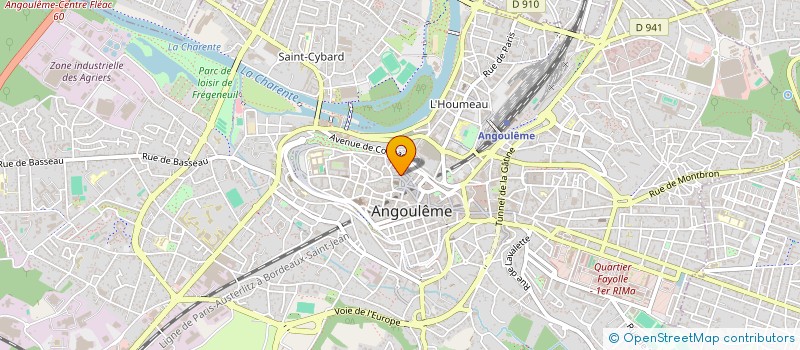localisation de l'entreprise MADAME LUCIE DURANDELLE à ANGOULEME