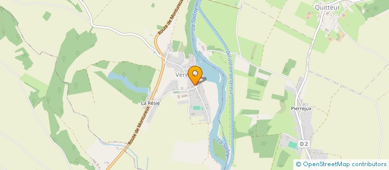 localisation de l'entreprise MADAME LUCIE DURGET  MONTOT