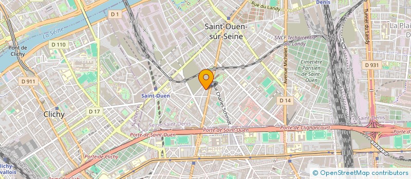 localisation de l'entreprise MADAME LUCIE EBENE KENGNE à SAINT-OUEN-SUR-SEINE