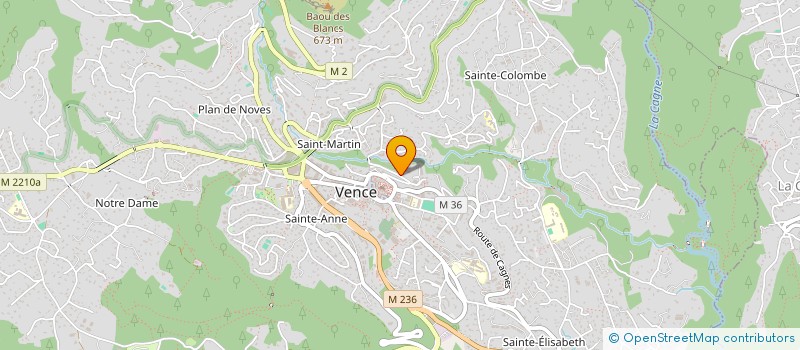 localisation de l'entreprise MADAME LUCIE EL ACHKAR à VENCE