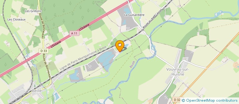 localisation de l'entreprise MADAME LUCIE ELLEAUME  BEILLE