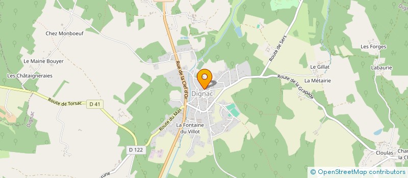 localisation de l'entreprise MADAME LUCIE ENNUYER  MOUTHIERS-SUR-BOEME