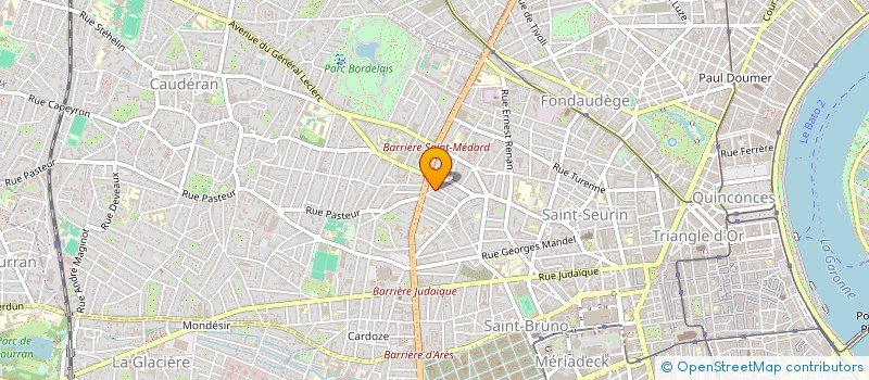 localisation de l'entreprise MADAME LUCIE ESPASA  BORDEAUX