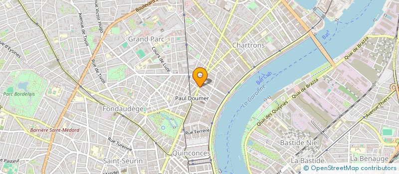 localisation de l'entreprise MADAME LUCIE ESTRADE  BORDEAUX