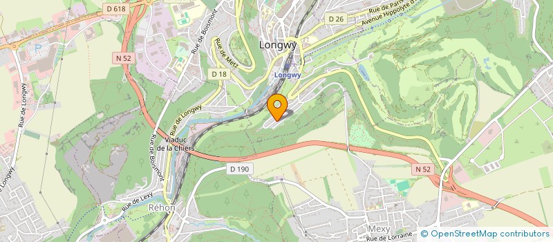 localisation de l'entreprise MADAME LUCIE ETIENNE à LONGWY