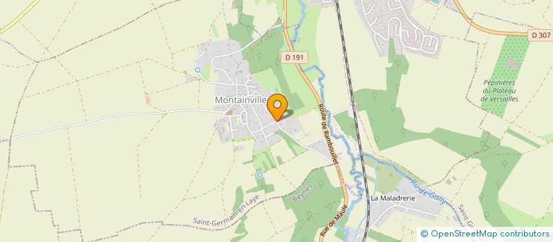 localisation de l'entreprise MADAME LUCIE FALETTO  MONTAINVILLE