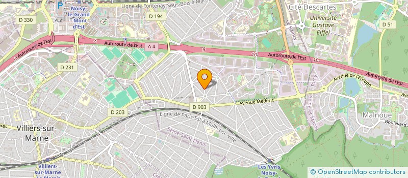 localisation de l'entreprise MADAME LUCIE FARRAPOSO  NOISY-LE-GRAND