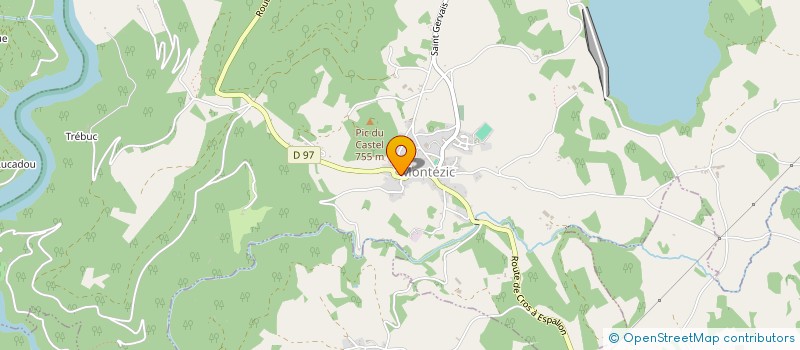 localisation de l'entreprise MADAME LUCIE FAUCON  SAINT-AMANS-DES-COTS