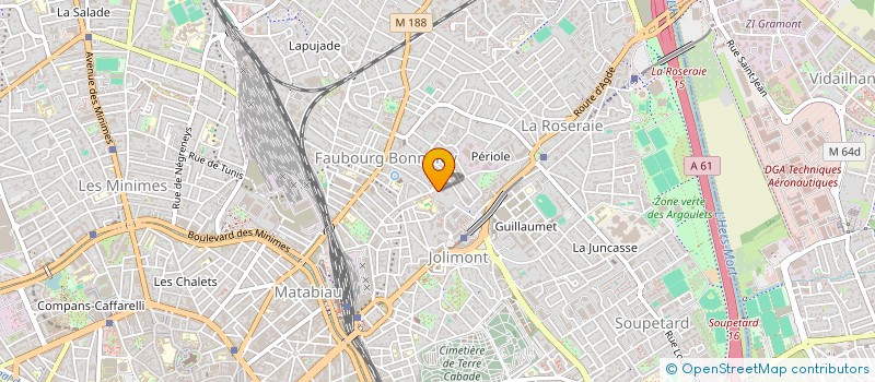 localisation de l'entreprise MADAME LUCIE FELIX à TOULOUSE