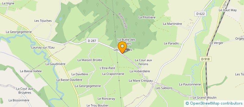 localisation de l'entreprise MADAME LUCIE FENNICHE à BRETONCELLES