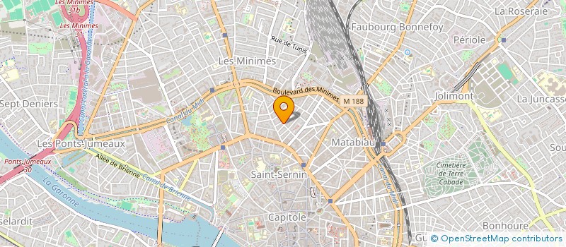 localisation de l'entreprise MADAME LUCIE FERNANDEZ à TOULOUSE