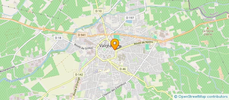 localisation de l'entreprise MADAME LUCIE FERRERO à VALREAS