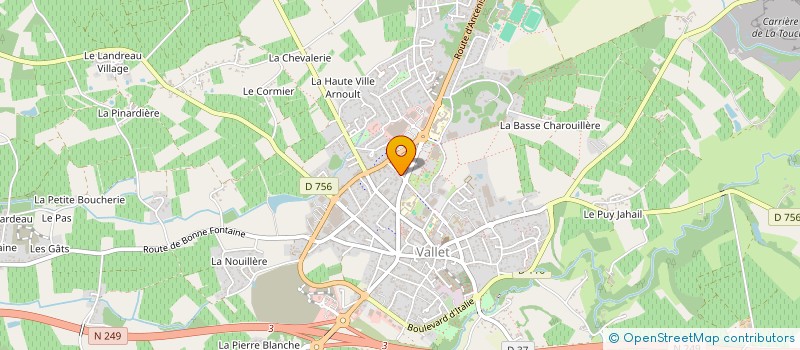 localisation de l'entreprise MADAME LUCIE FERRON à VALLET