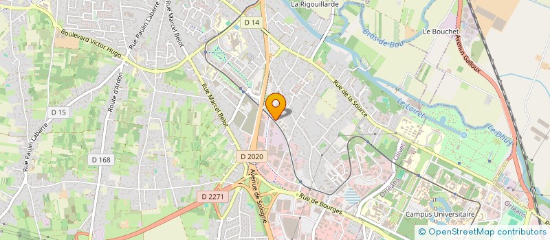 localisation de l'entreprise MADAME LUCIE FILLAULT  TOURS