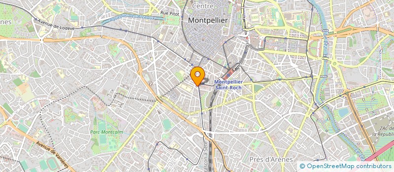 localisation de l'entreprise MADAME LUCIE FIROUD à MONTPELLIER