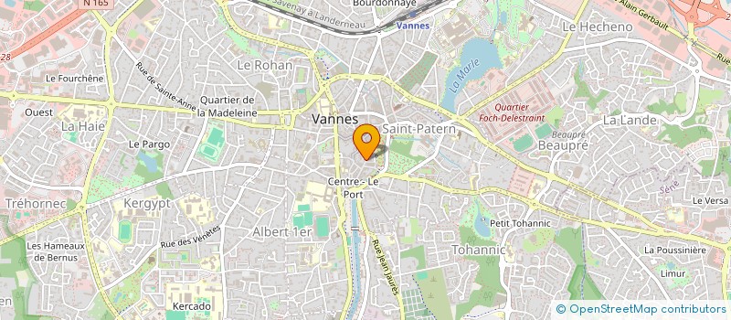 localisation de l'entreprise MADAME LUCIE FIZAILNE à VANNES
