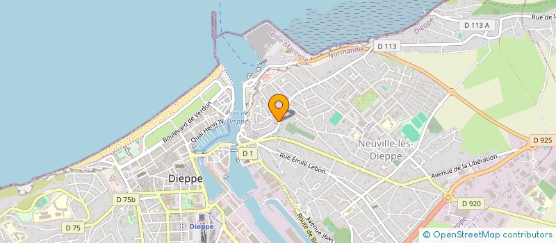 localisation de l'entreprise MADAME LUCIE FIZE à DIEPPE