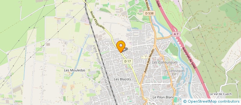 localisation de l'entreprise MADAME LUCIE FLOQUET  SALON-DE-PROVENCE