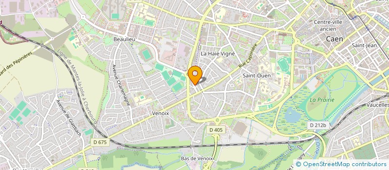 localisation de l'entreprise MADAME LUCIE FLORENTIN à CAEN